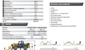 Teleskoplader HTL 40.14 voll